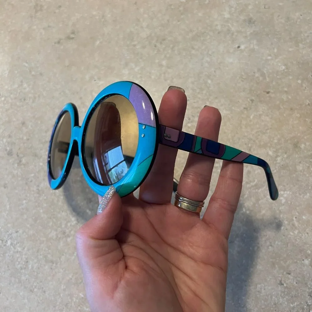 Rare classic! Women's 1960s Emilio Pucci Sunglasses - Picture 6 of 10